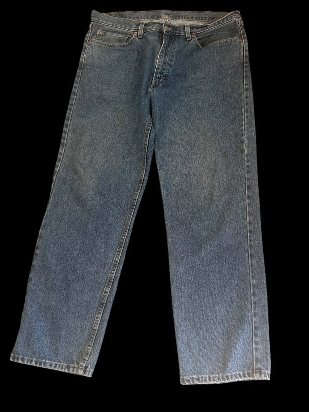 Levi's 550 Jeans Mens 36x32 Relaxed Fit Tapered Medium Wash Denim